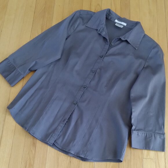 Elegant Blouse, Van Heusen Studio, Cotton, Size - M - Picture 3 of 4